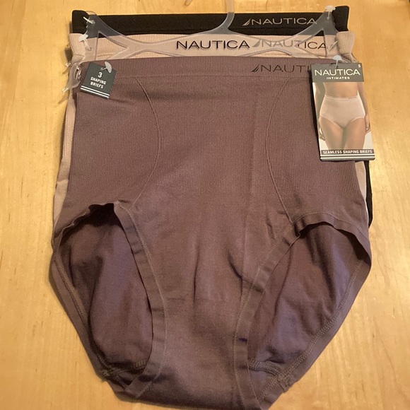 Nautica, Intimates & Sleepwear, Nwt Set Of 3 Nautica Seamless Shaping  Briefs